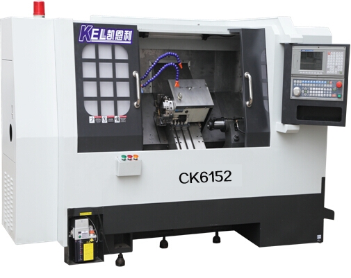 CKX6152D—W∠45斜床身數(shù)控車(chē)床(刀塔帶尾座機(jī)）—高配置